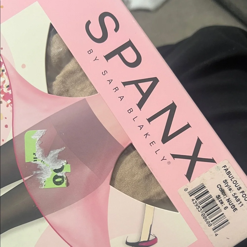 Spanx Haute Contour Nude Footless Tights size 6